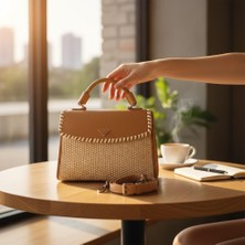 Guja C1041 Kadın Ithal Premium Hasır Çanta