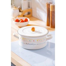 Acar Made With Love Emaye Tencere - 20 cm XAP-07705