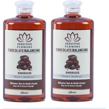 Sensitive Flowers Chocolate Energise Duş Jeli 2 x 650 ml