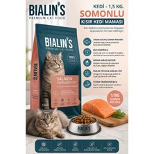 Hermos Kedi-1,5 Kg. Bıalın's Somonlu Kısır Kedi Maması