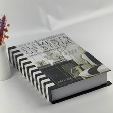 Bak Gel Al Kitap Görünümlü Dekoratif Kutu, Iskandinav Tarzı Kitap Şeklinde Saklama Kutusu, Ev Dekorasyonu, Modern Ev Dekorasyonu- Element Of Style