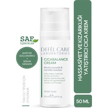 Defel Care Cıcabalance Cream 50 ml – Tüm Cılt Tıplerı – Madecassosıde & Nıasınamıd