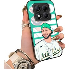 HONTINGA Xiaomi Redmi Note 14 Pro 5g ile Uyumlu Kılıf Silikon Kenar Sert Arka Kamera Koruyucu Basitlik Anti Düşme Kamera Korumalı Curry Desen Couple Telefon Kılıfı Kadın ve Erkek Için Uygundur K1-1540
