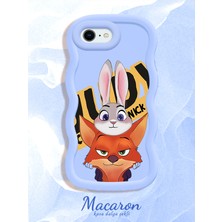 HONTINGA iPhone 6s Plus Uyumlu Kılıf Düşüme Önleyici Basitlik Anti Düşme Kamera Koruyucu Basit Mavi Yumuşak Silikon Couple Telefon Kılıfı Anime Desen K9-0282