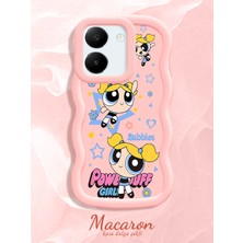 HONTINGA Vivo Y27S Uyumlu Kılıf Düşüme Önleyici Basitlik Anti Düşme Kamera Koruyucu Basit Pembe Yumuşak Silikon Couple Telefon Kılıfı Anime Desen K9-0284
