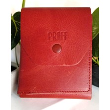 Bags Shoes Praff Prf-220526 Hakiki Deri Unisex Çıtçıtlı Mini Cep Cüzdan
