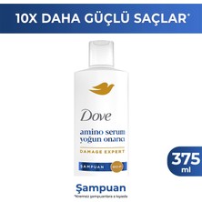 Dove Amino Serum Yoğun Onarıcı Şampuan 375 ml Sülfatlı Onarıcı Etki ile Yıpranmış Saçlar İçin
