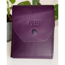 Bags Shoes Praff Prf-220526 Hakiki Deri Unisex Çıtçıtlı Mini Cep Cüzdan