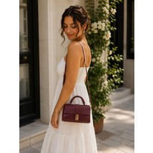Judour Bags Omuz Çantası Kadın Siyah EST226 Mini El ve Omuz Çantası Şık Tasarım Ayarlanabilir Askılı