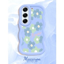 HONTINGA Tecno Camon 40 Uyumlu Kılıf Düşüme Önleyici Basitlik Anti Düşme Kamera Koruyucu Basit Mavi Yumuşak Silikon Couple Telefon Kılıfı Çiçekli Desen K9-0281