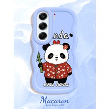 HONTINGA Tecno Camon 40 Pro 5g Uyumlu Kılıf Düşüme Önleyici Basitlik Anti Düşme Kamera Koruyucu Basit Mavi Yumuşak Silikon Couple Telefon Kılıfı Panda Desen K9-0285
