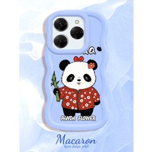HONTINGA Tecno Spark 20 Pro Uyumlu Kılıf Düşüme Önleyici Basitlik Anti Düşme Kamera Koruyucu Basit Mavi Yumuşak Silikon Couple Telefon Kılıfı Panda Desen K9-0285
