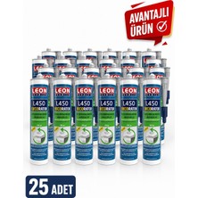 Leon Premium *25 Adet x 500 Gram* Süper Güçlü Strafor ve Parke Süpürgelik Yapıştırıcısı