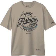 Balıkçılık Temalı Tişört - Fishing Forever