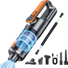 Tastech ST-126PLUS Güçlü El Tipi Süpürge 22000PA Emme Gücü 6000MAH Pil Şarj Edilebilir Kablosuz Araç Süpürge