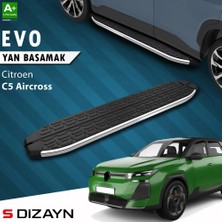 Drs Tuning S-Dizayn Citroen C5 Aircross 2 Hybrid Benzinli Evo Krom Yan Basamak 193 cm 2025 Üzeri A+ Kalite