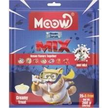 Moow Mix 7 Lezzetli Okyanus Serisi Keçi Sütlü Kedi Krema 12GR x 30' Lu