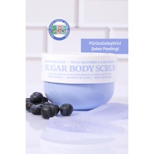 Spectra Care Pürüzsüzleştirici ve Nemlendirici Vegan Şeker Peelingi (Scrub) -Blueberry&Wild Bluebell- 330 gr