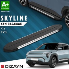 Drs Tuning S-Dizayn Kia Ev3 Skyline Krom Yan Basamak 183 cm 2025 Üzeri A+ Kalite