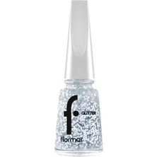 Yoğun Simli Şeffaf Oje - Glitter Nail Enamel - GL001 STARDUST-8682536049795