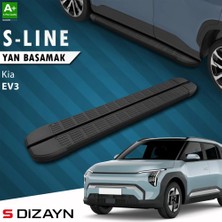 Drs Tuning S-Dizayn Kia Ev3 S-Line Siyah Yan Basamak 183 cm 2025 Üzeri A+ Kalite