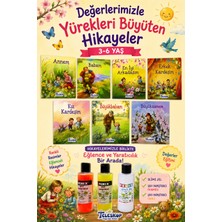 Teleskop Popüler Bilim 3-6 Yaşa Uygun Değerlerimizle Yürek Büyüten Hikayeler Akrabalar Seti (7 Kitap)