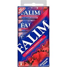 5'li Çilek Aromalı Şekersiz Sakız 35 gr 20 Adet