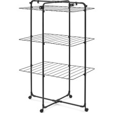 Brabantia Matt Black Hangon Tower Çamaşır Kurutma Askısı-23 Metre