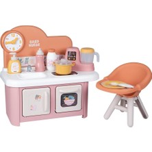 Smoby Baby Nurse Oyuncak Mutfak ve Mama Sandalyesi 220503