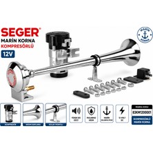 Seger 83KM1200001 Marin Korna Kompresörlü 12 Volt Krom