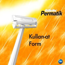Permatik Kullan At Erkek Tıraş Bıçağı 5 Adet