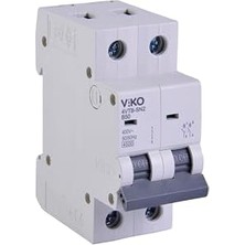 4VTB-2B50 Otomatik Sigorta 4,5ka B Tipi 2 Kutup 50A