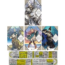 Akılçelen Kitaplar Witch Hat Atelier 3-4-5-6. Ciltler Manga Seti (Manga Ayracı ve Özel Cetvel Hediyeli)