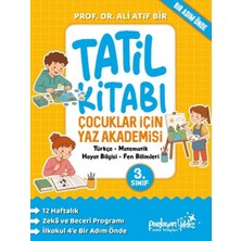 Alkasaz Çocuklar Için Yaz Akademisi 3. Sınıf Tatil Kitabı