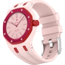 Five-E Ap-Swatch Royal Pop 3 Uyumlu Silikon Kordon