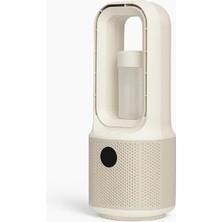 Hepu HP-F27 Pervanesiz USB Şarjlı Masaüstü Fan Buharlı Serinletici Dijital Göstergeli Type-C 3 Kademeli Sessiz Fan