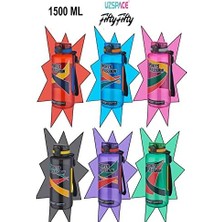 Uzspace Sports Passion Mega Büyük Boy 1500 ml Tritan Su Matarası Kaydırmaz Tutma Özelliği