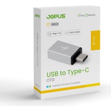 Jopus Universal Type C Mix Mini USB Otg JO-IP04-GÜMÜŞ