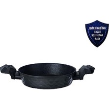 MarkEntegra Antibakteriyel Kulp ile 20 cm Sahan, Sağlıklı Pişirme Için