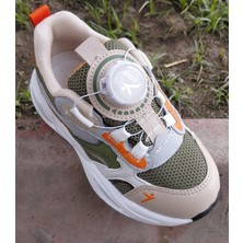 Cool Frank-Ptk 26/30 Çocuk Mekanizmalı Akıllı Bağcık Sistem Sneaker Spor Ayakkabı