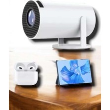 Eco Lounge 130 Inç Geniş Ekran ve 4K Destekli Full Hd Projeksiyon Cihazı