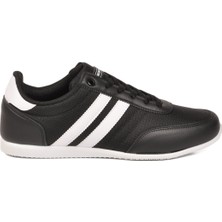 Ayk's Siyah-Beyaz Comfortsole Taban Erkek Sneaker BST-2086 M