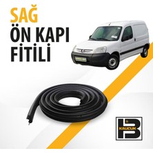B&M Kauçuk Peugeot Partner Panelvan (1996-2008) Sağ Ön Kapı Fitili BM01551