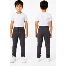Dıgıl Kids Ribana Bel Kanvas Okul Pantolonu Unisex