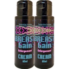 Breast Gain Kadınlara Özel 2 Adet Şekillendirme Mem Bakım Kremi 60 ml LOVIX:039