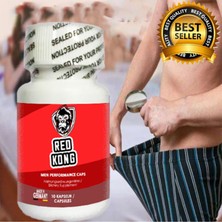 Bezos Red Kong: 1 Ad. Erkeğin Performansına Çok Özel Formüllü 10 Lu Destekleme