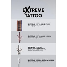 Flormar Extreme Tattoo Mat & Işıltılı Asansörlü Kalemtıraşlı Jel Göz Kalemi & Far Stick - 003 Cocoa