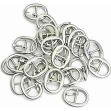 İğne İzi 10 Adet 22 mm Metal Pin Tokalı Çanta Saat Tokası Gümüş, Oval Metal Çanta Tokası, 18X22 mm Çanta Aksesuarı Hobi Malzemesi, Dıy Çanta Yapımı Için Gümüş Metal Toka