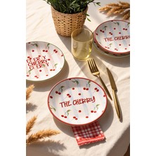 Keramika Cherry Ege Pasta Tabağı 20 cm 4 Adet 23950-51