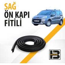 B&M Kauçuk Peugeot Partner Tepee (2009-2018) Sağ Ön Kapı Fitili BM01543